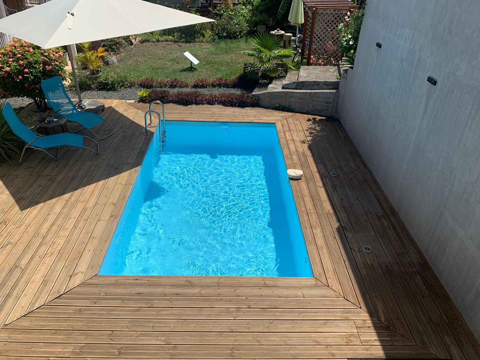 Bas De Villa De 3 Chambres Et Spa Vieux-Habitants Extérieur photo